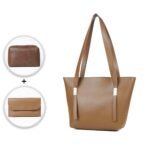 Tote set of 3 Bag brown